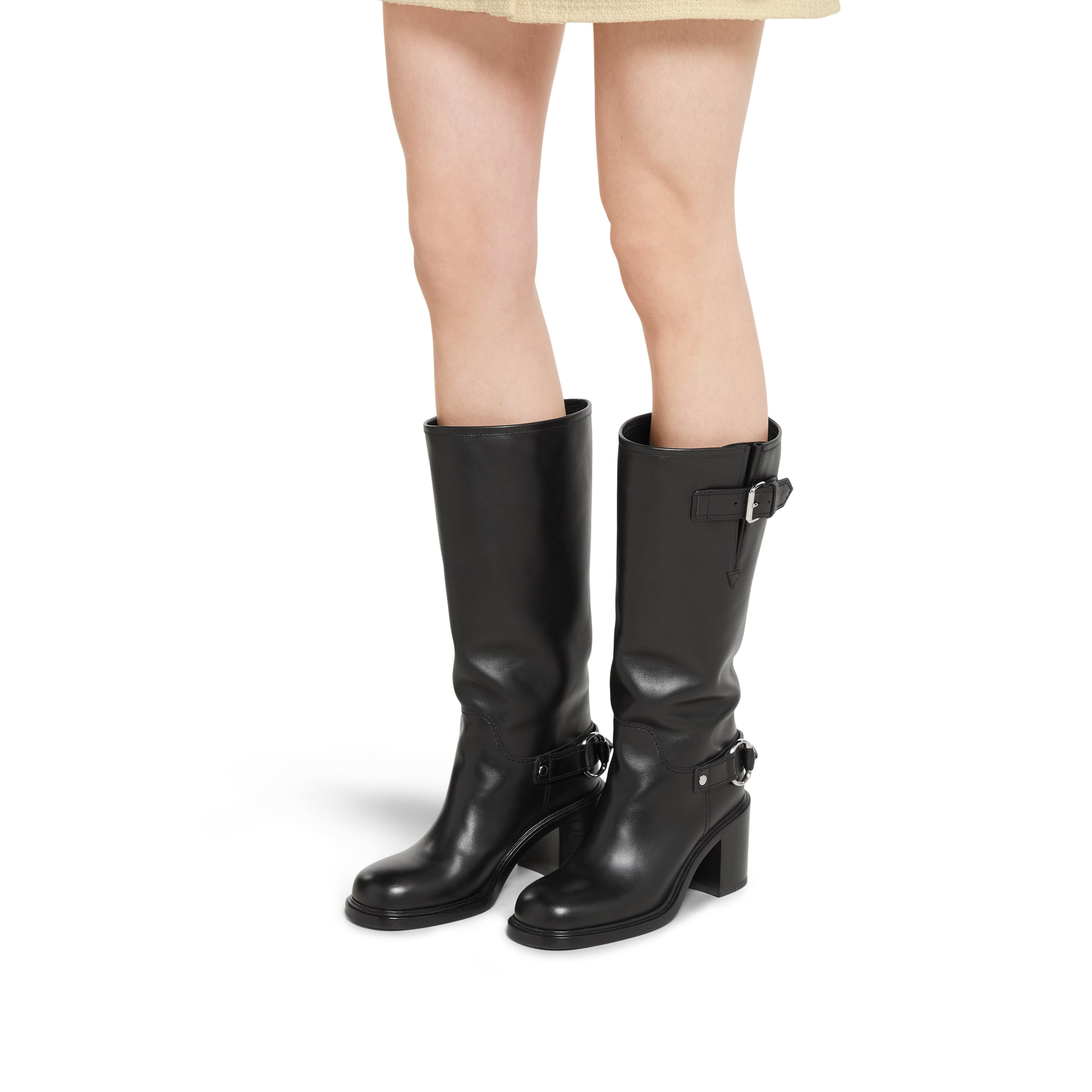 Women's mid-heel boot - 3