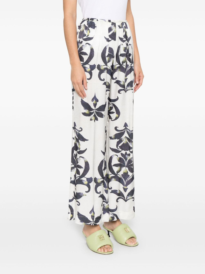 geometric-print trousers 3