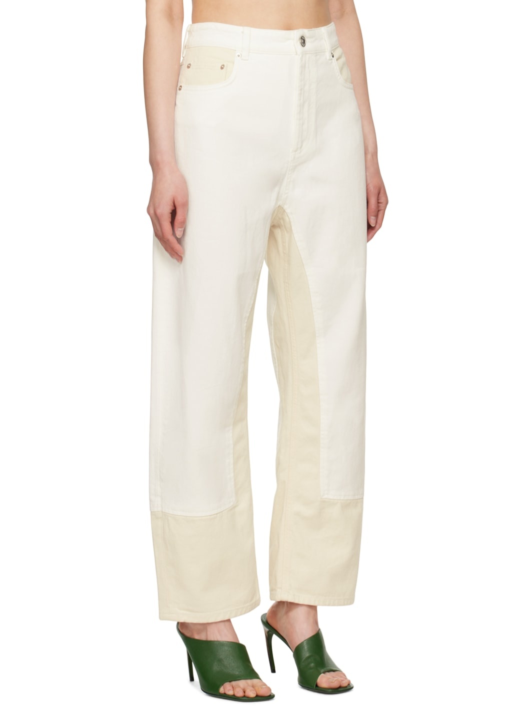 White Zenica Jeans - 2
