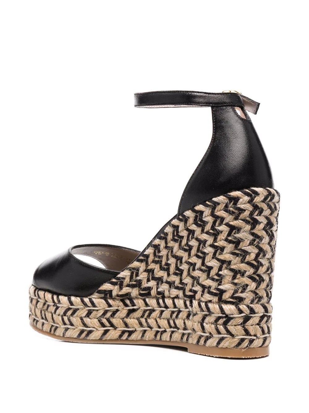 woven wedge sandals - 5