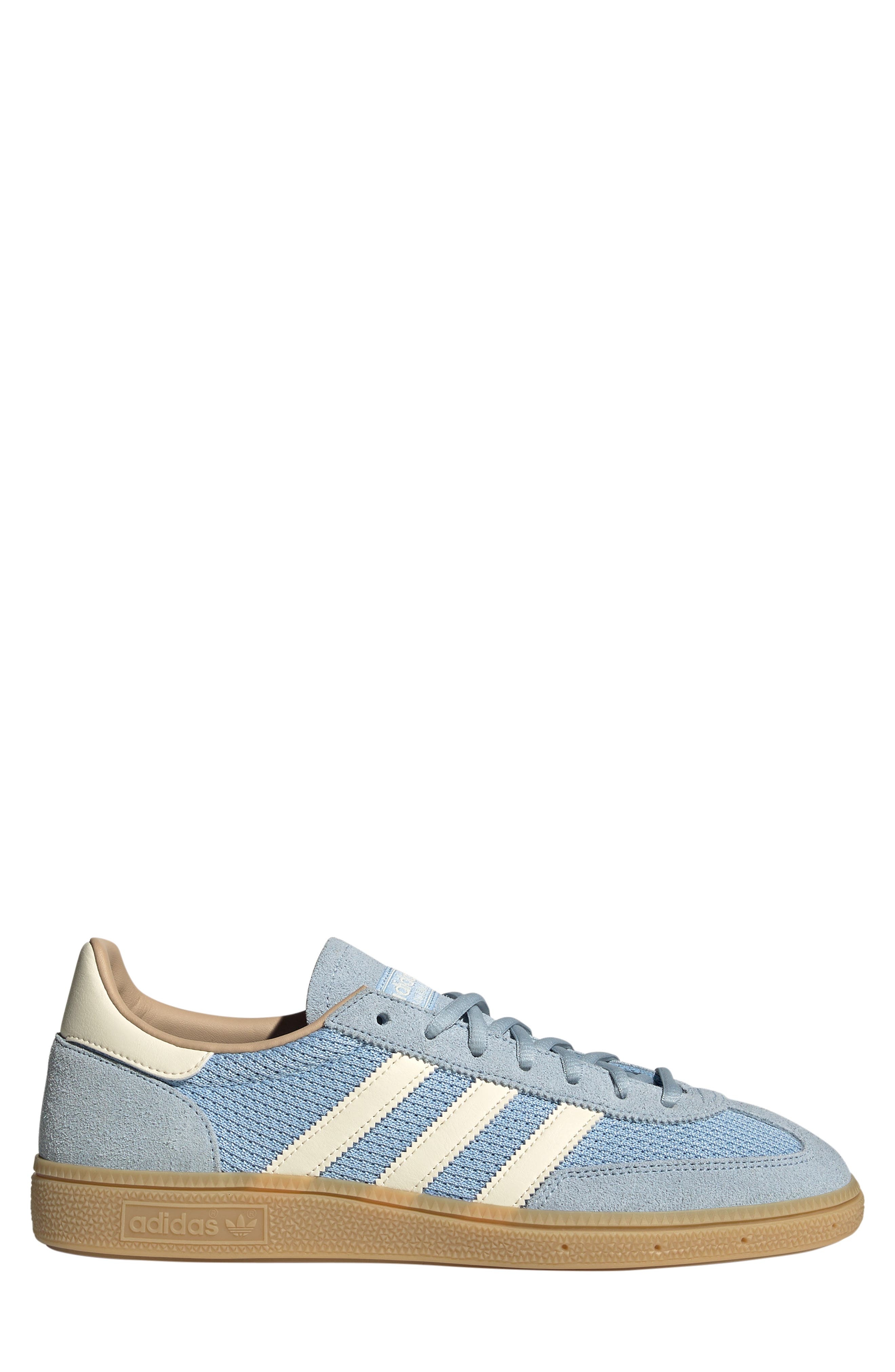 adidas Gender Inclusive Handball Spezial Sneaker in Sky/Cream White/Sandstone at Nordstrom - 3