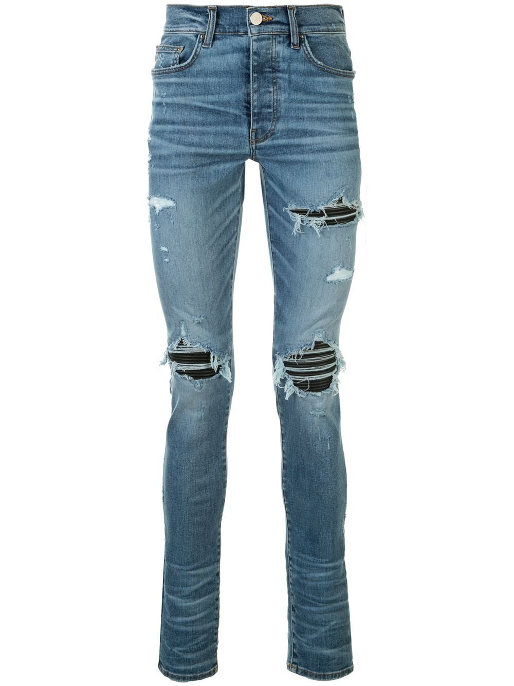 MX1 distressed skinny jeans - 1