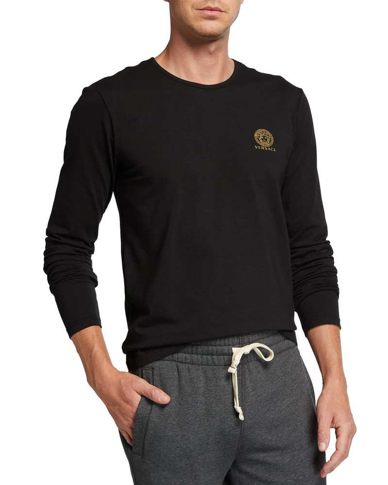Men's Medusa Logo Long-Sleeve T-Shirt 1