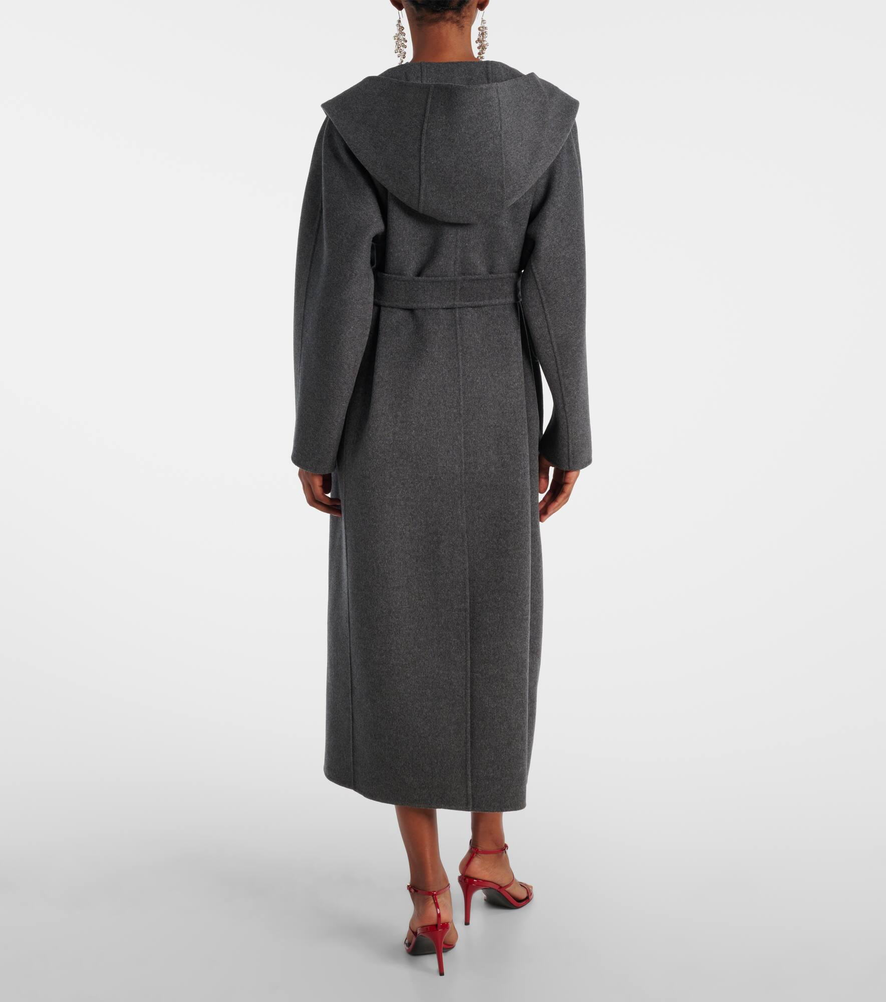 Cassia wool wrap coat - 3