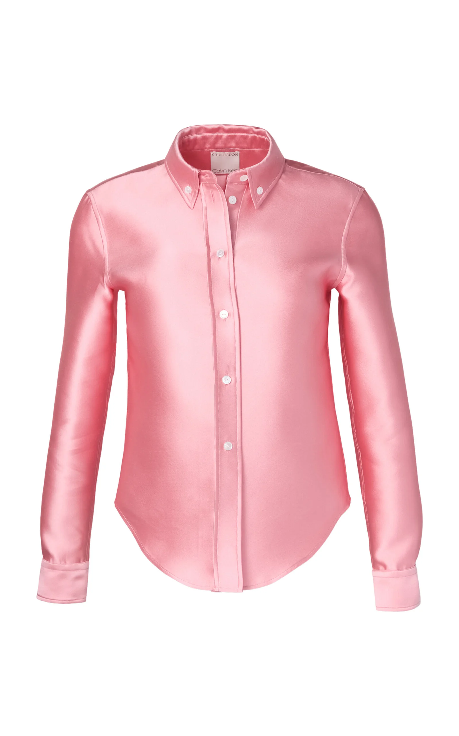 Sophie Shrunken Satin Shirt - 1