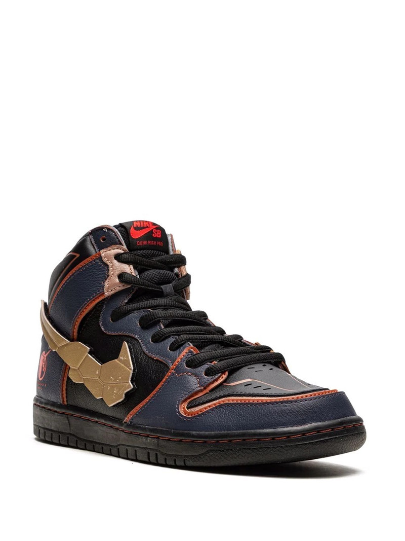Nike x Gundam SB Dunk High Pro QS "Banshee" sneakers outlook