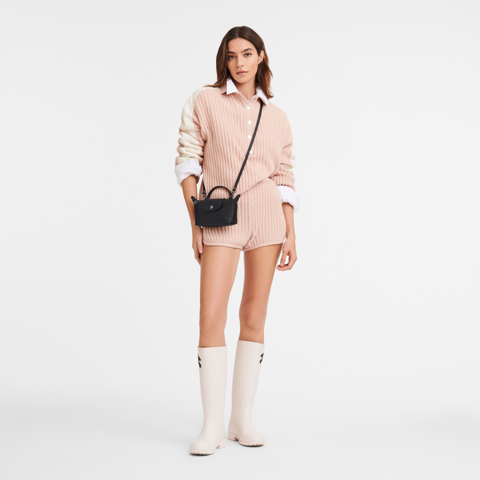 Le Pliage Xtra XS Pouch Black - Leather - 2