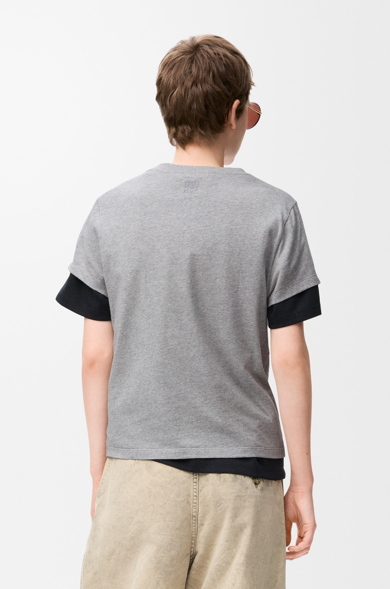 Regular fit T-shirt in cotton 4