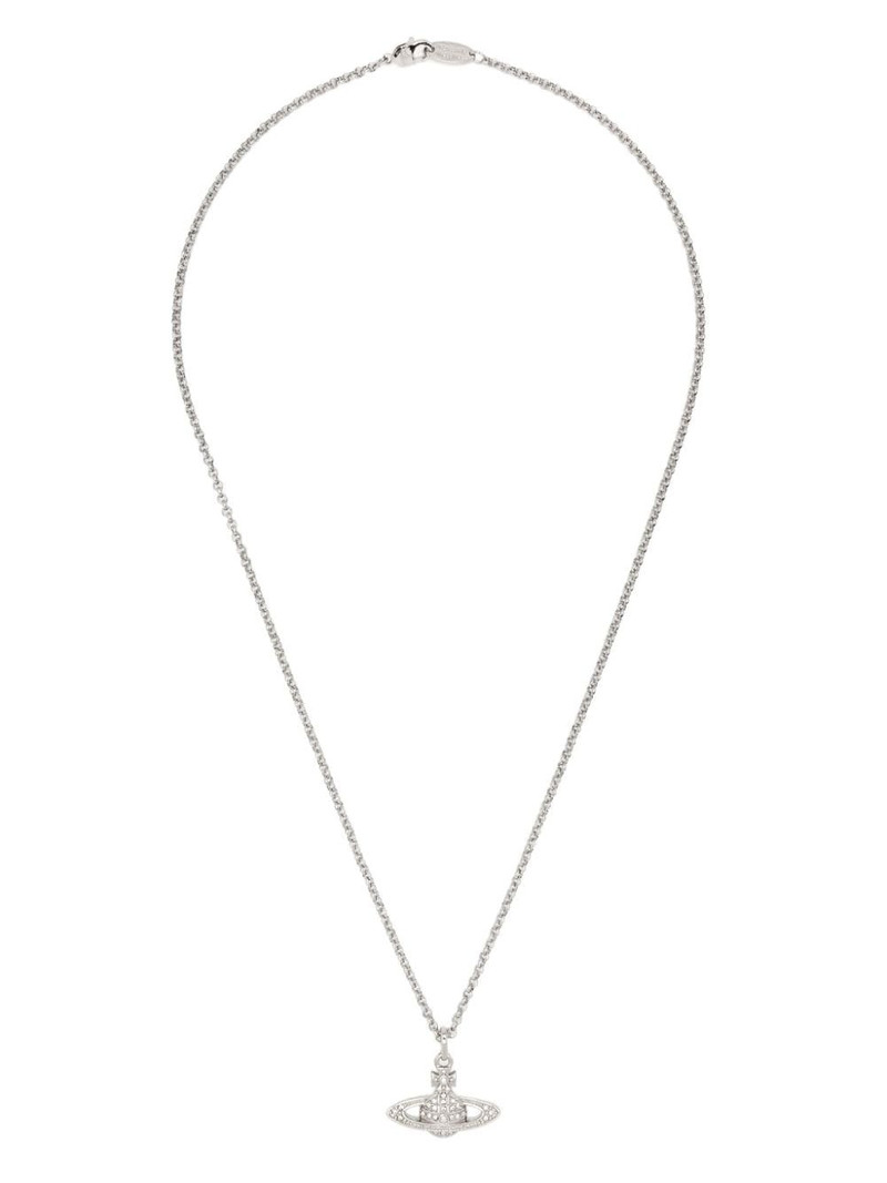 mini Bas Relief Orb neckalce 3