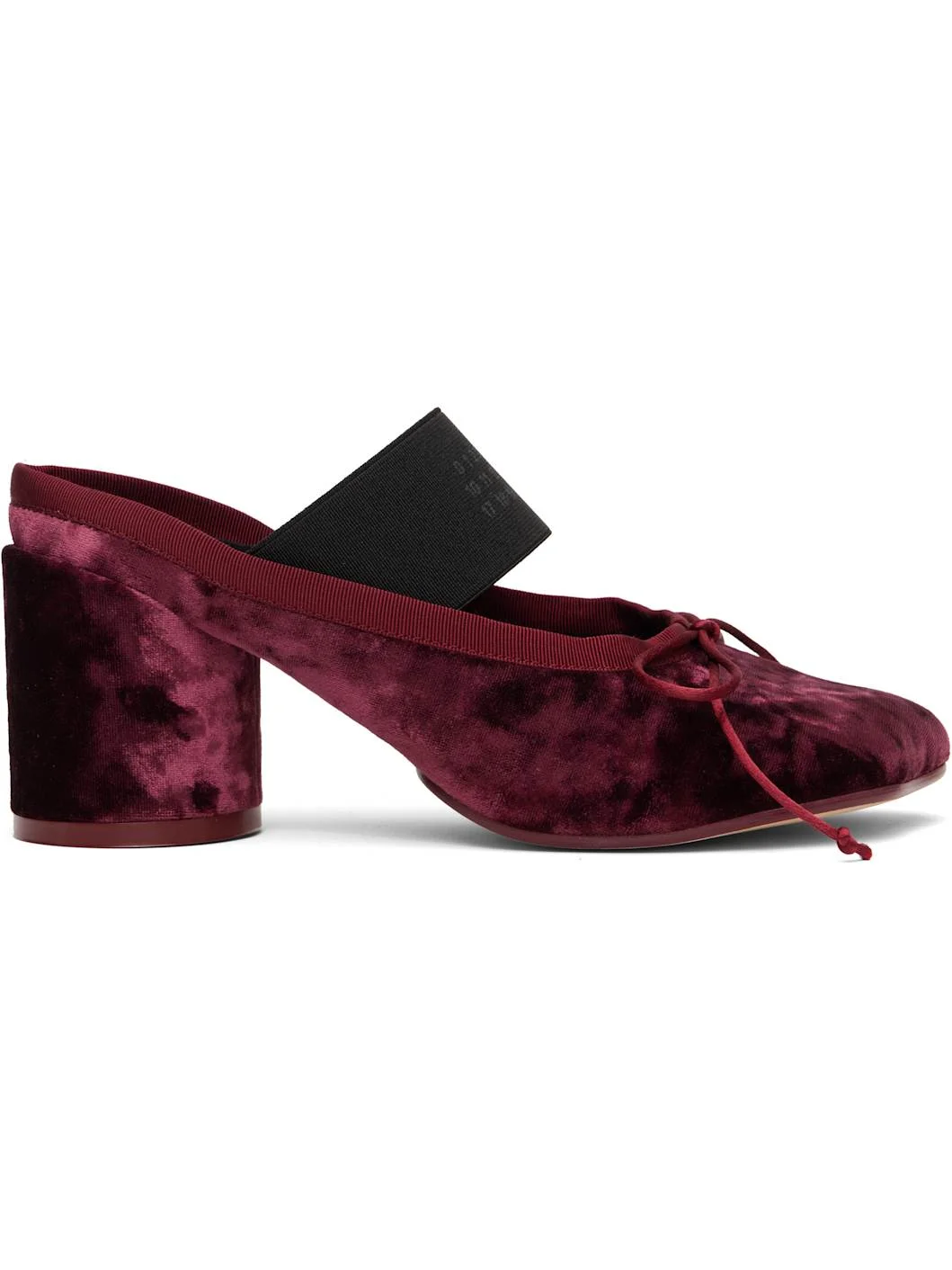 Burgundy Anatomic Numeric Sandal Heels - 1