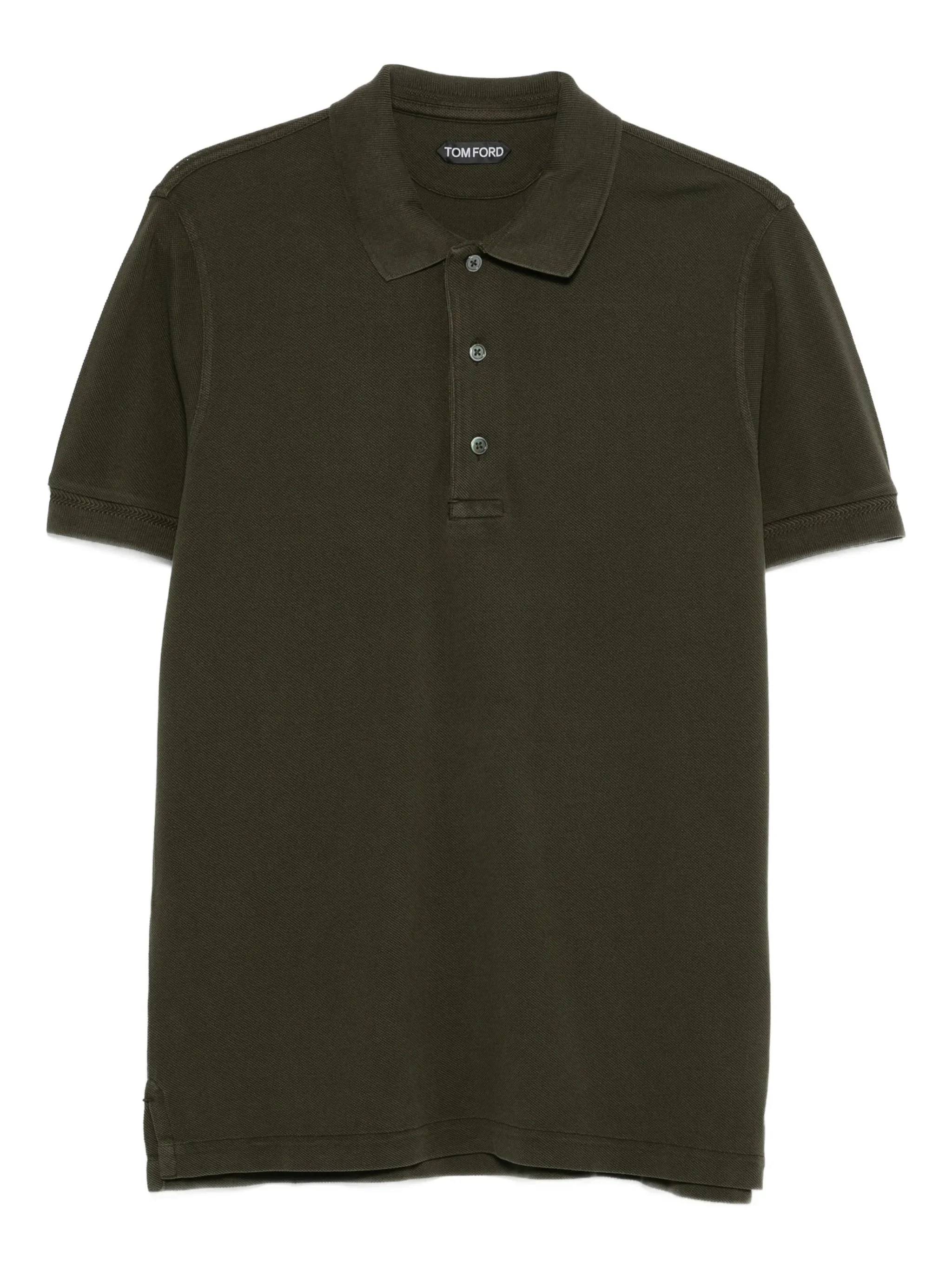 button-fastening polo shirt - 1