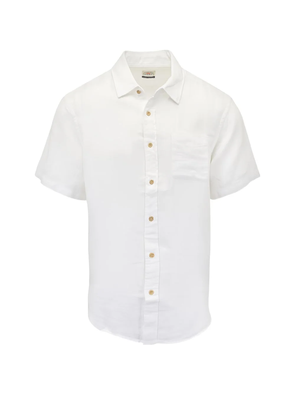 button linen shirt - 1