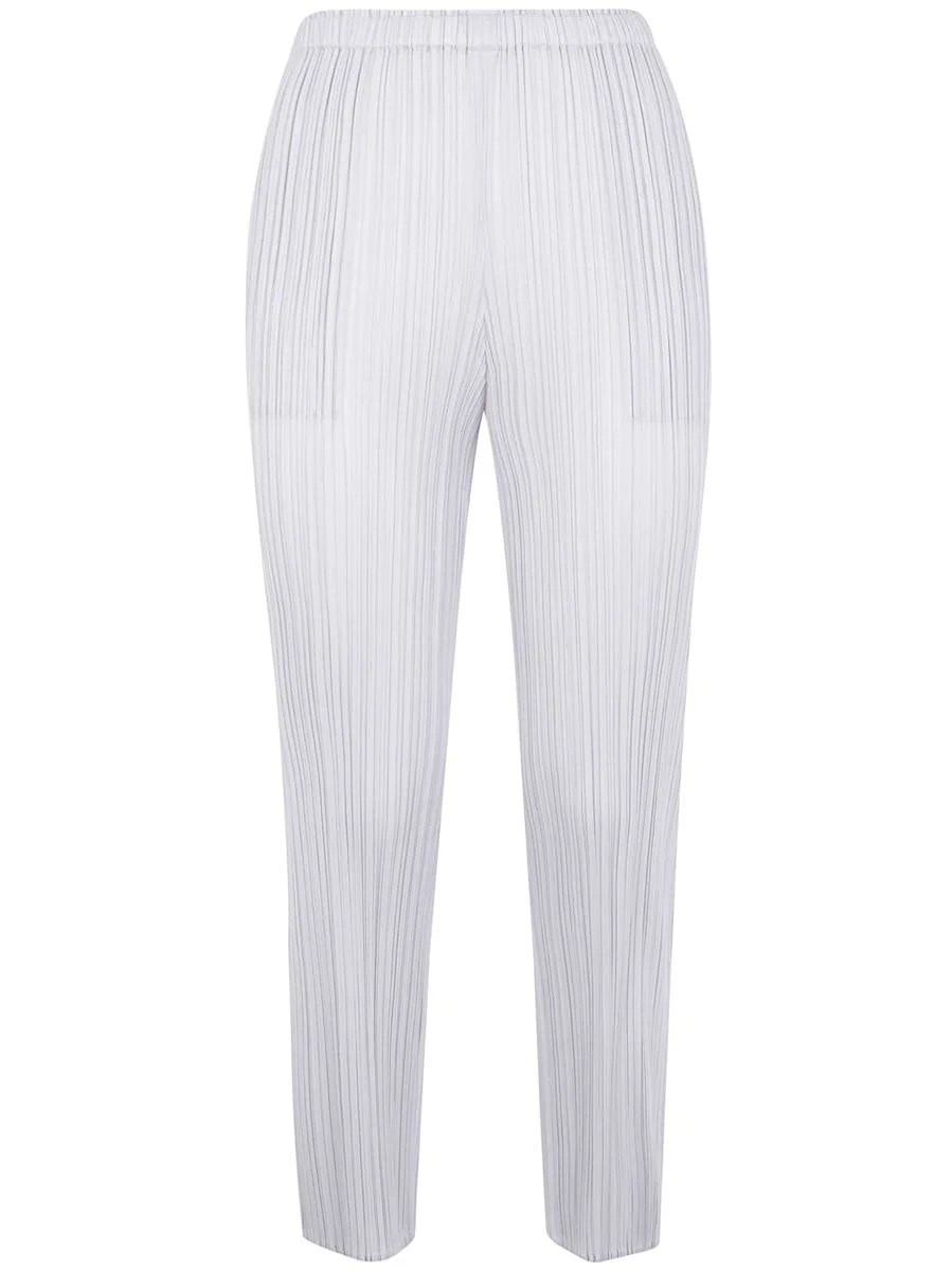Pleats Please Issey Miyake "Basics" Pants Clothing - 1