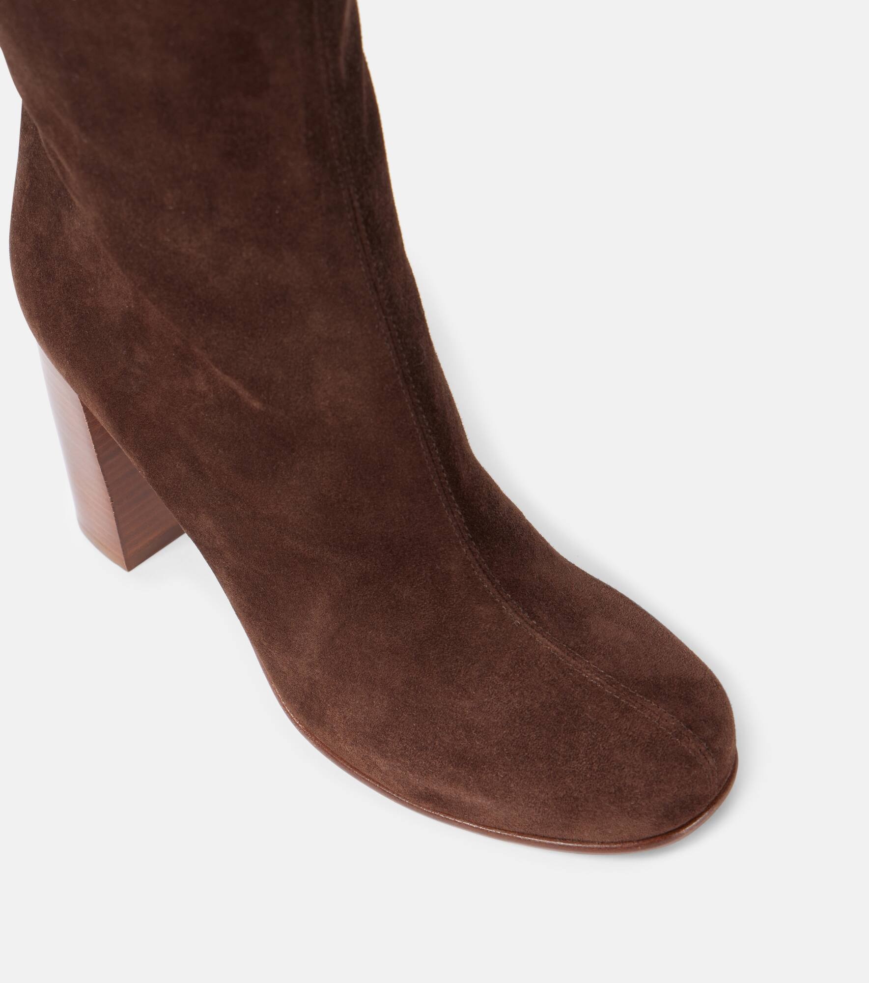 Willow knee-high suede boots - 5