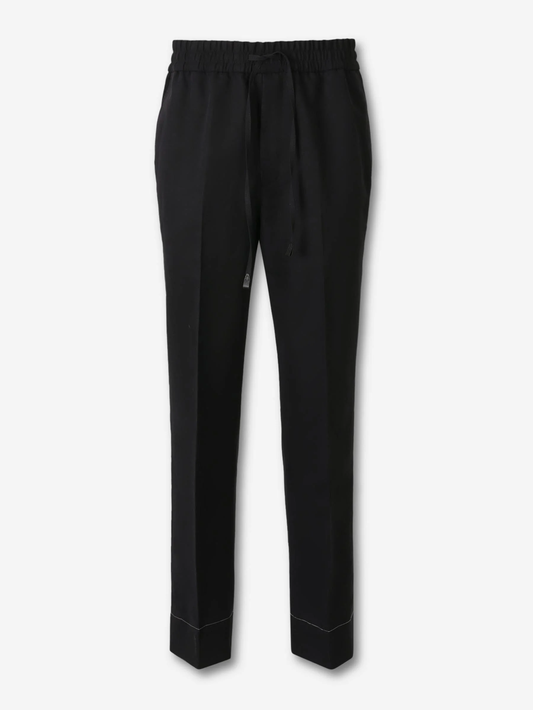 STRAIGHT CASUAL TROUSERS - 1