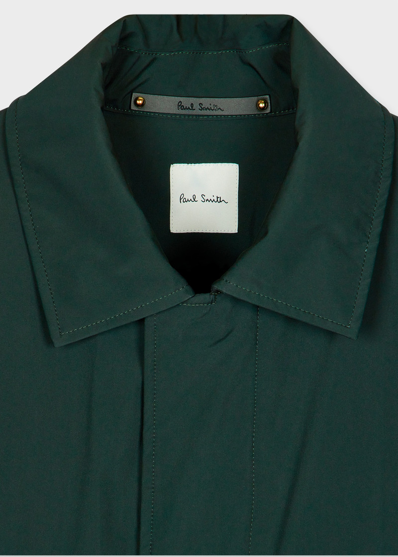 Paul Smith Dark Green Two-Layer Mac outlook