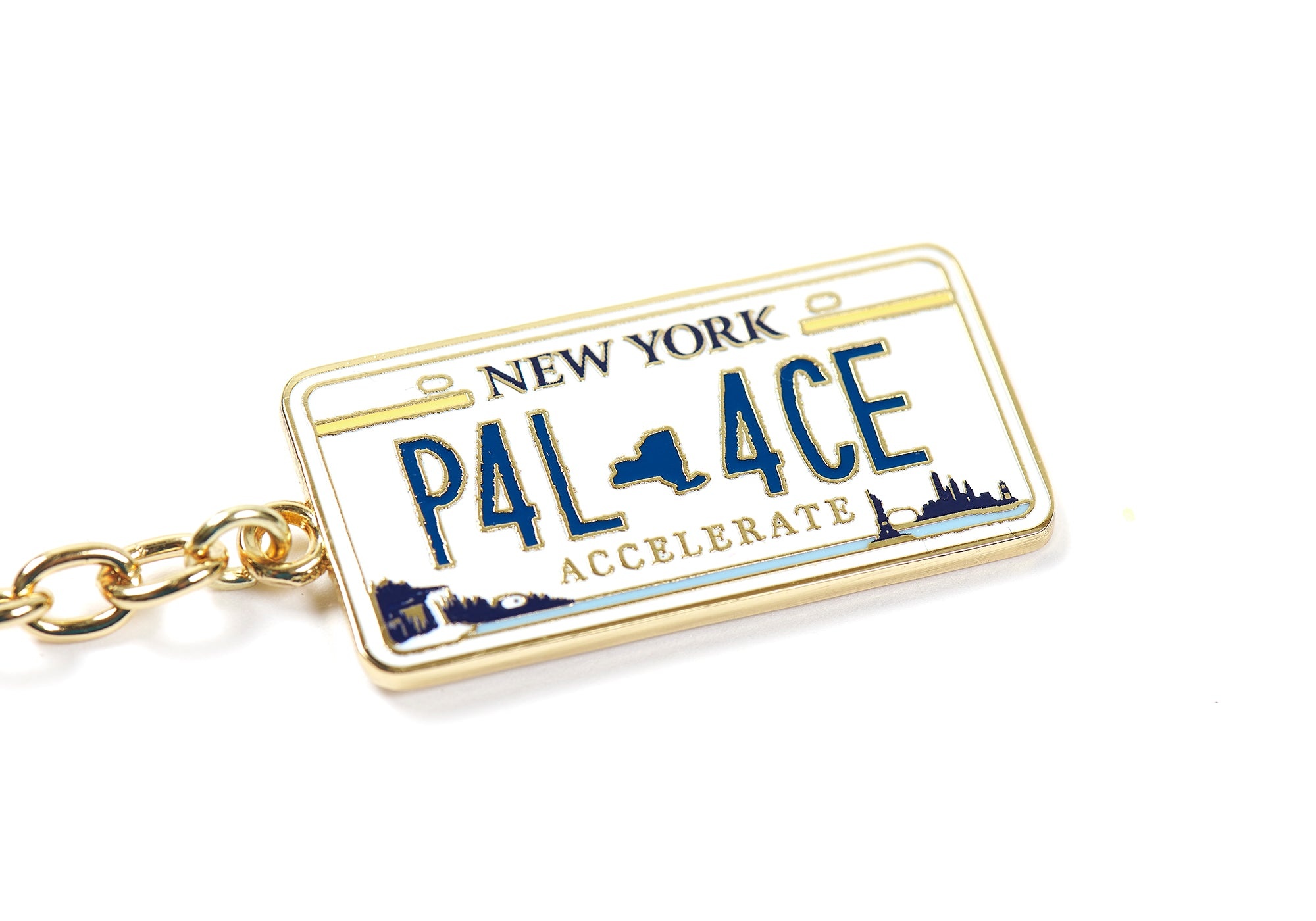 PLATE KEYRING NY - 2
