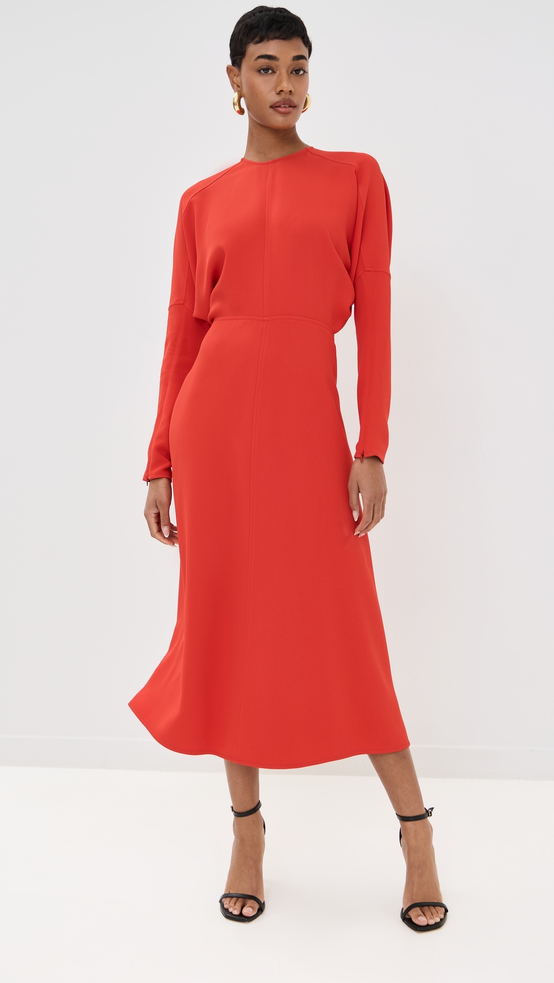 Dolman Midi Dress - 6