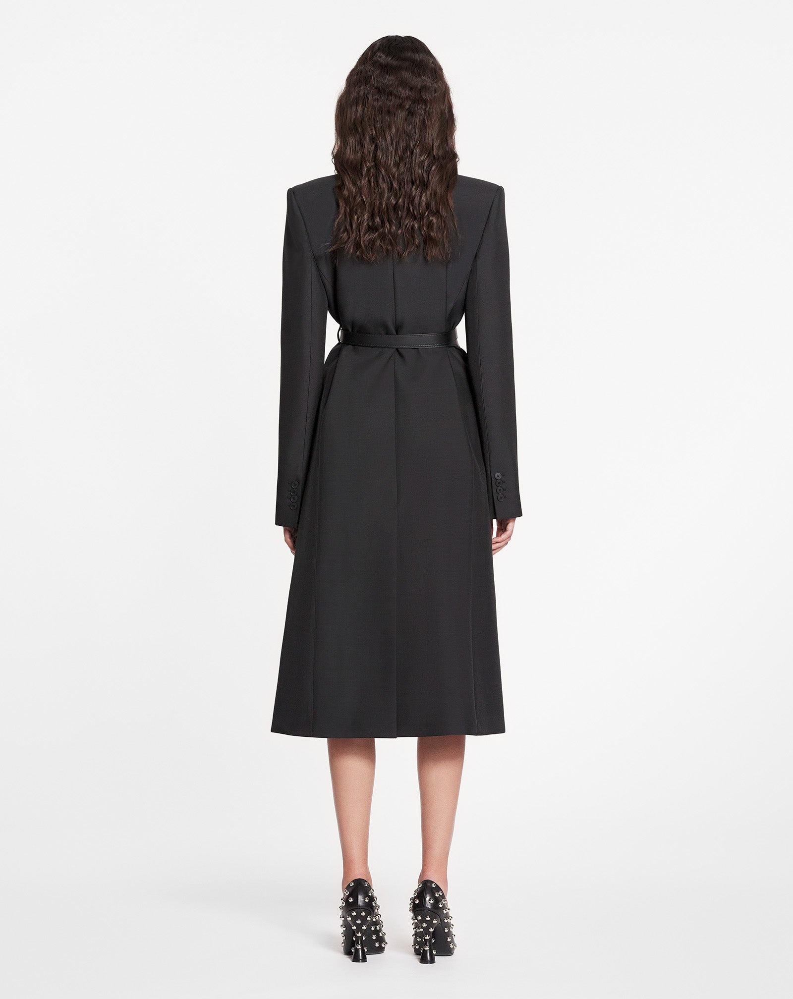 LONG TAILORED COAT - 4