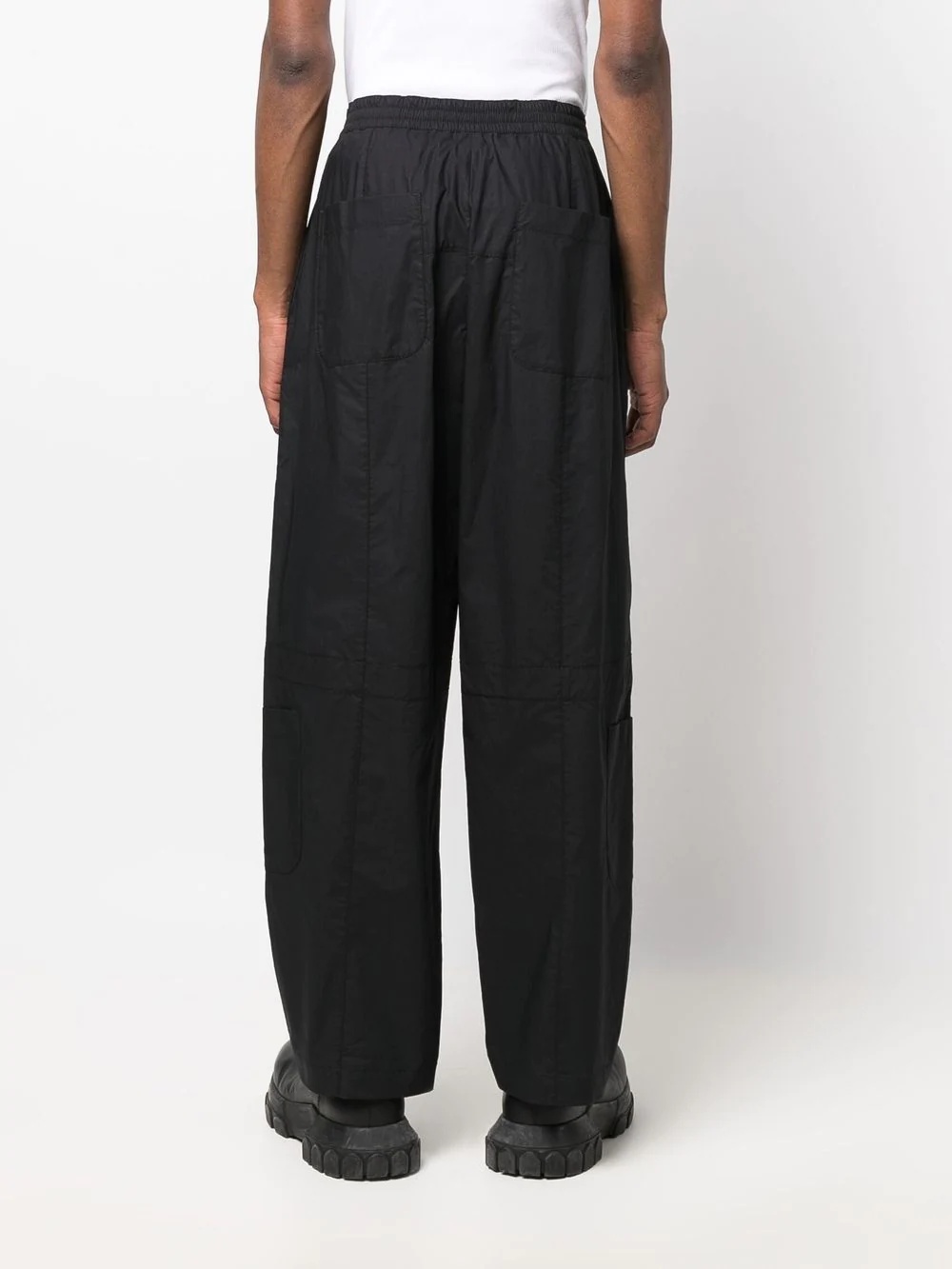 straight-leg track pants - 4