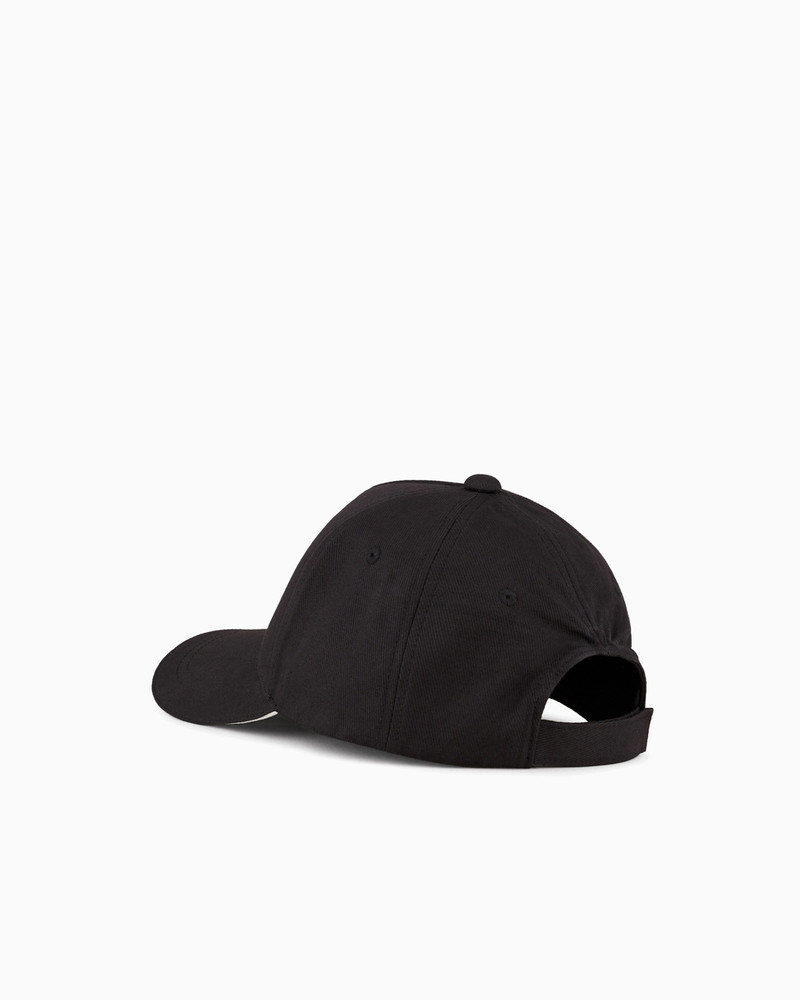 EMPORIO ARMANI Eagle-print baseball cap outlook