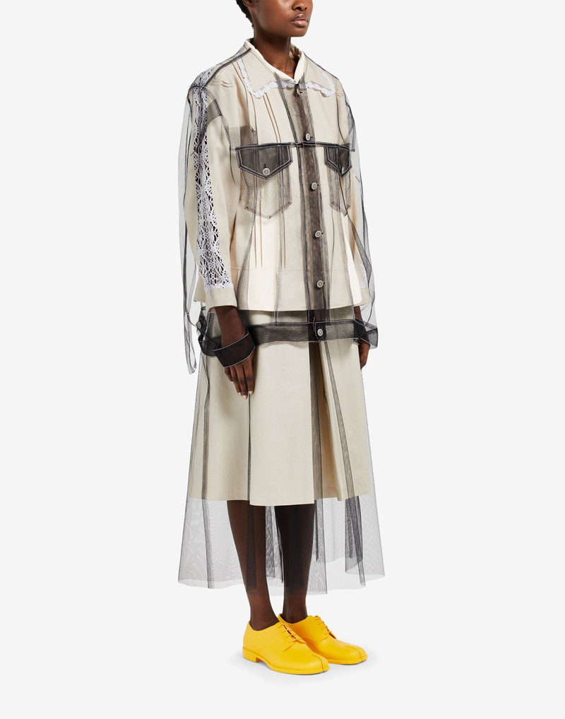 Tulle overshirt 3