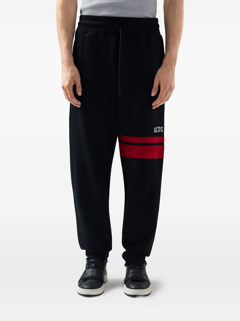 logo-print stripe-detail pants 3