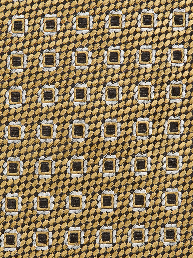 ZEGNA YELLOW SILK TIE outlook