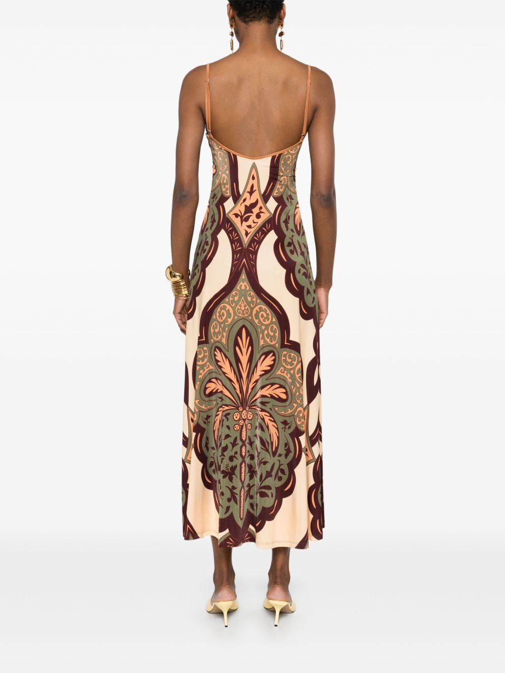 Nuestra Tierra midi dress - 4