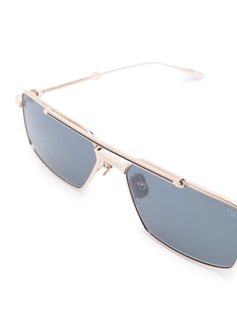 Rockstud pilot-frame sunglasses - 3