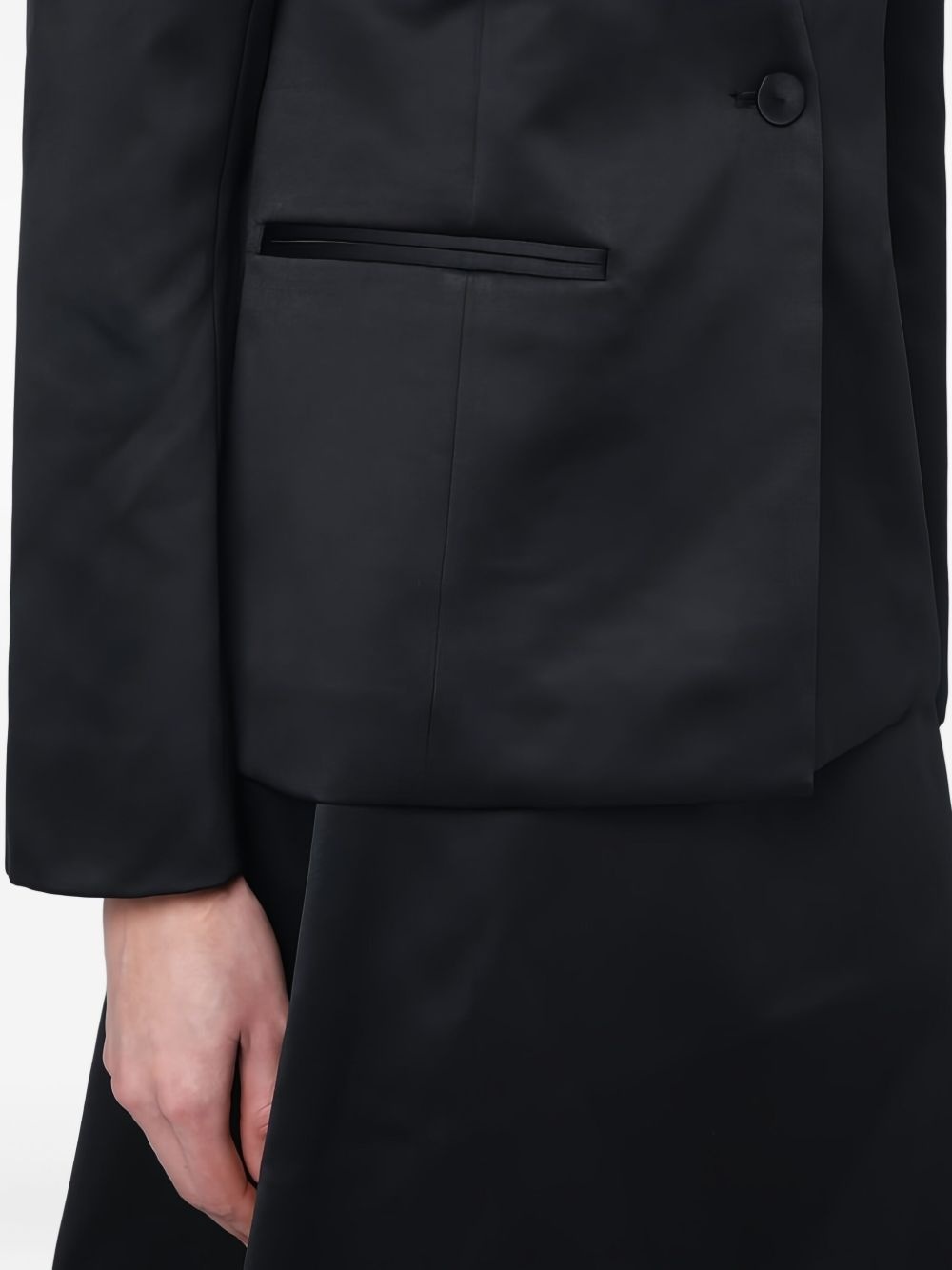 single-breasted blazer - 5
