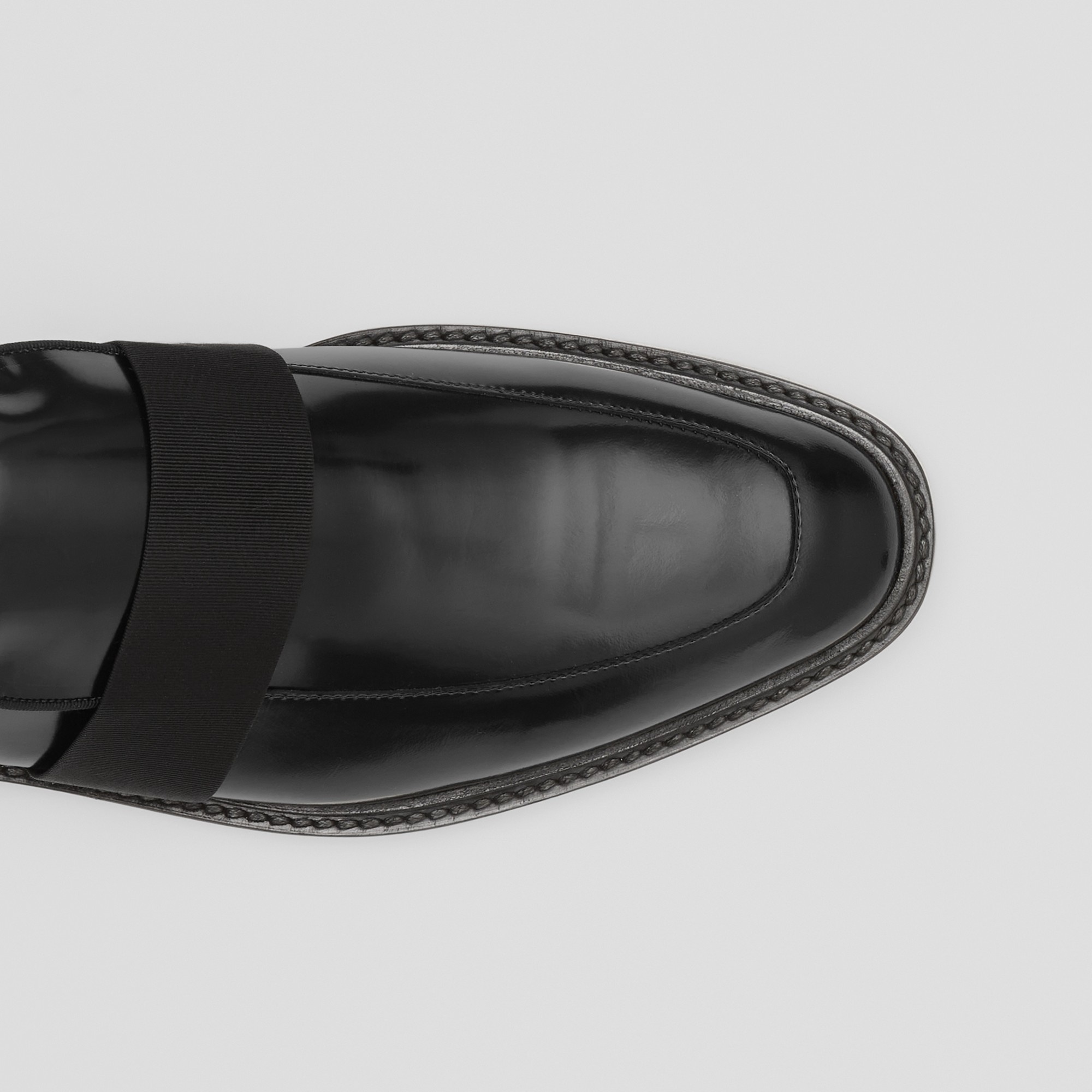 Ribbon detail Leather Loafers - 2