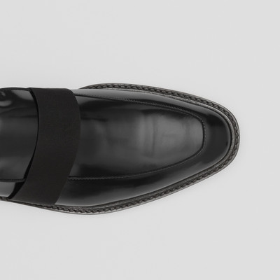 Burberry Ribbon detail Leather Loafers outlook