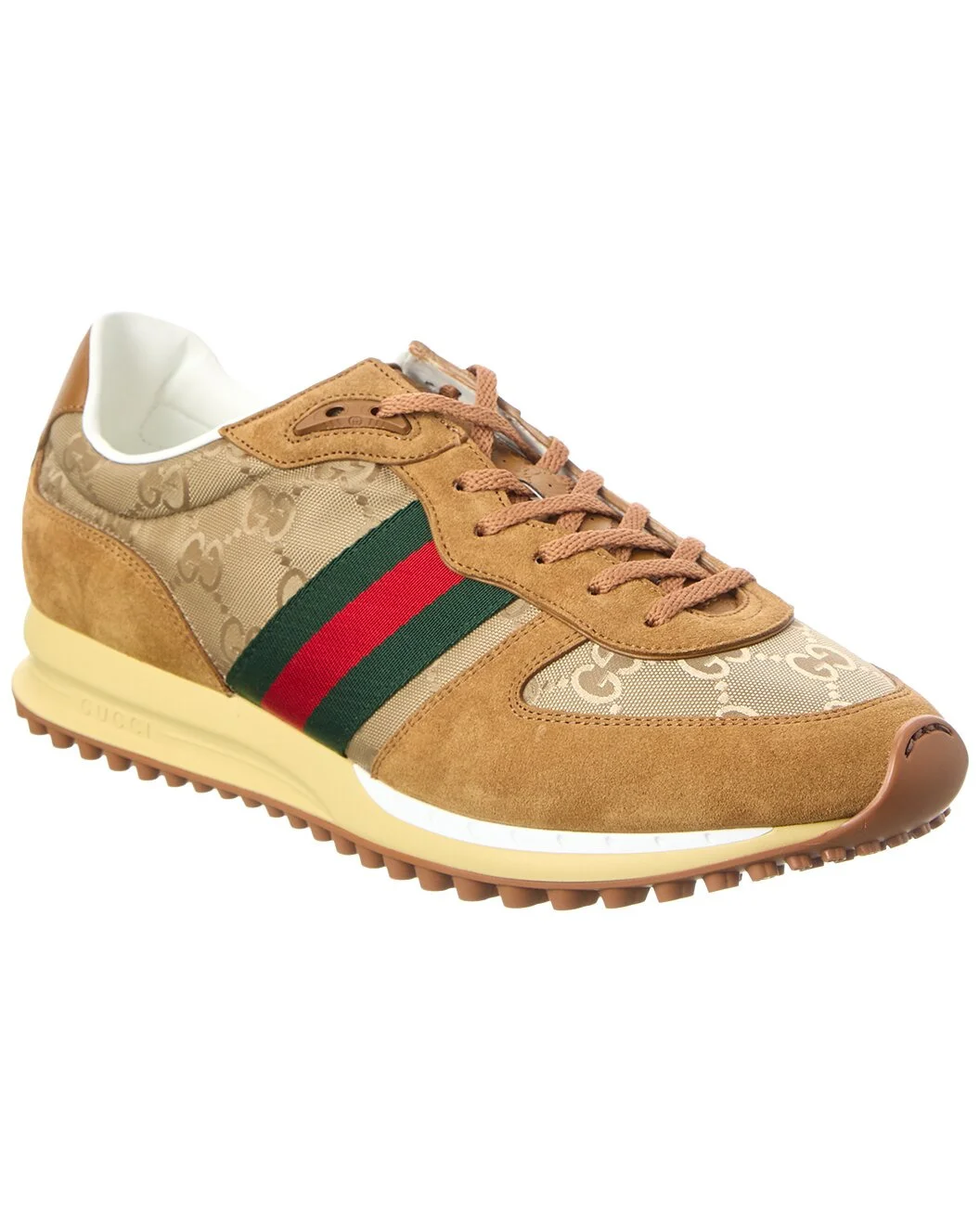 Gucci Re-Motion GG Canvas & Suede Sneaker - 1