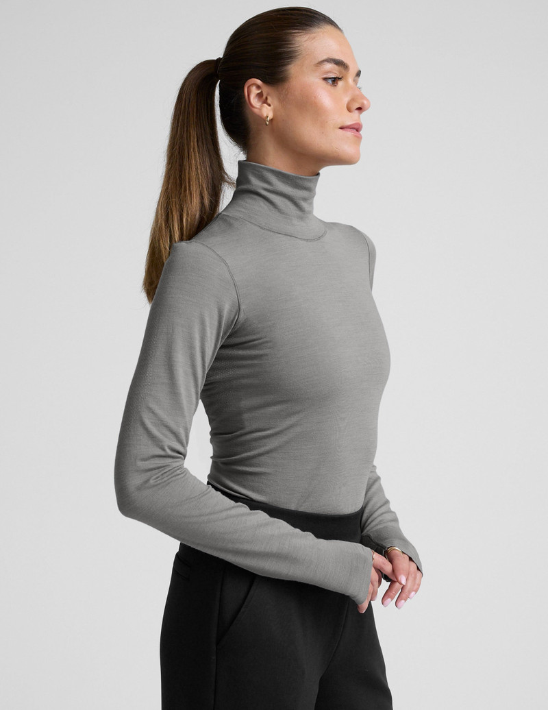BEYOND YOGA LuxeKnit Merino Wool Turtleneck outlook