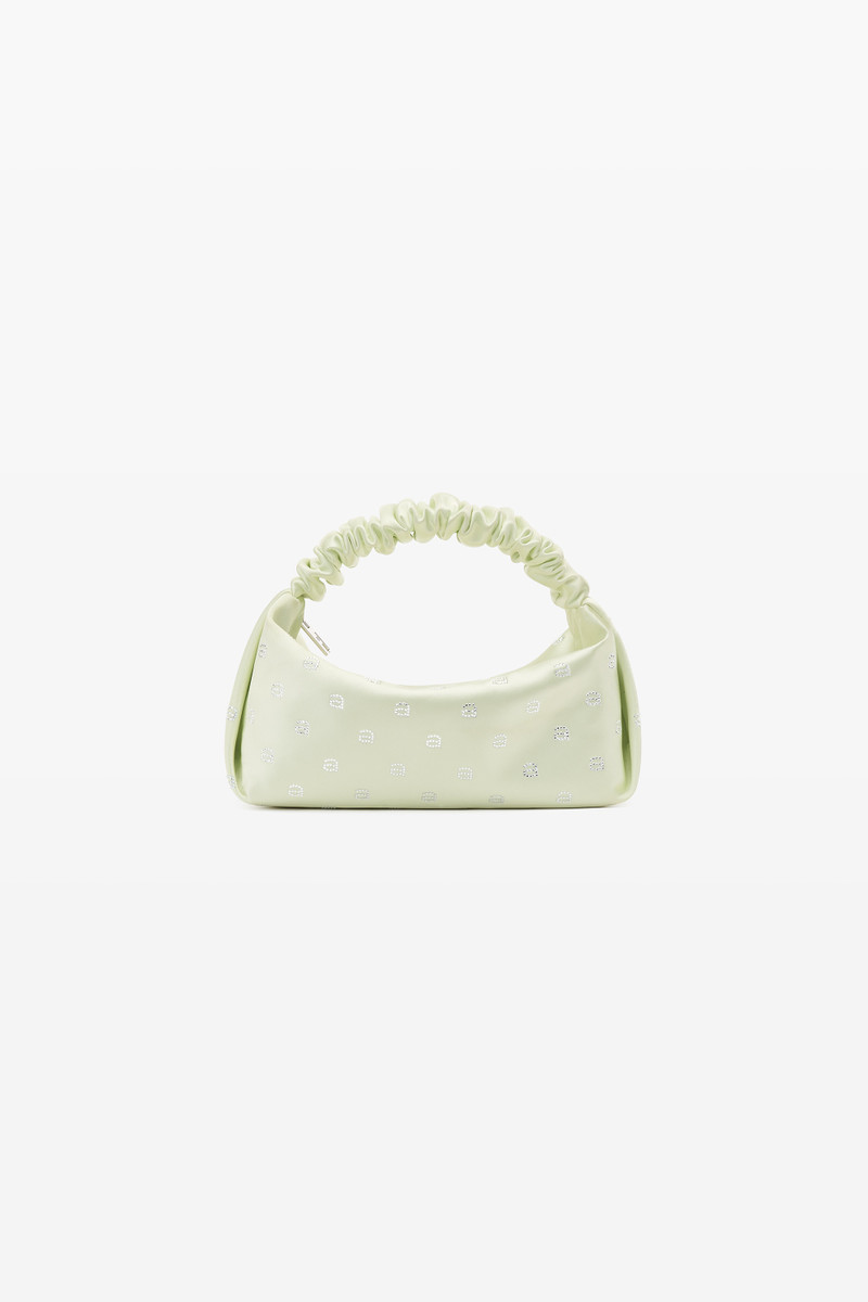HOTFIX SCRUNCHIE MINI BAG IN SATIN 1