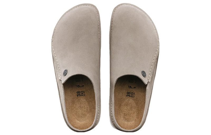 Birkenstock Zermatt 365 Suede Leather 'Stone Coin' 1021319 5