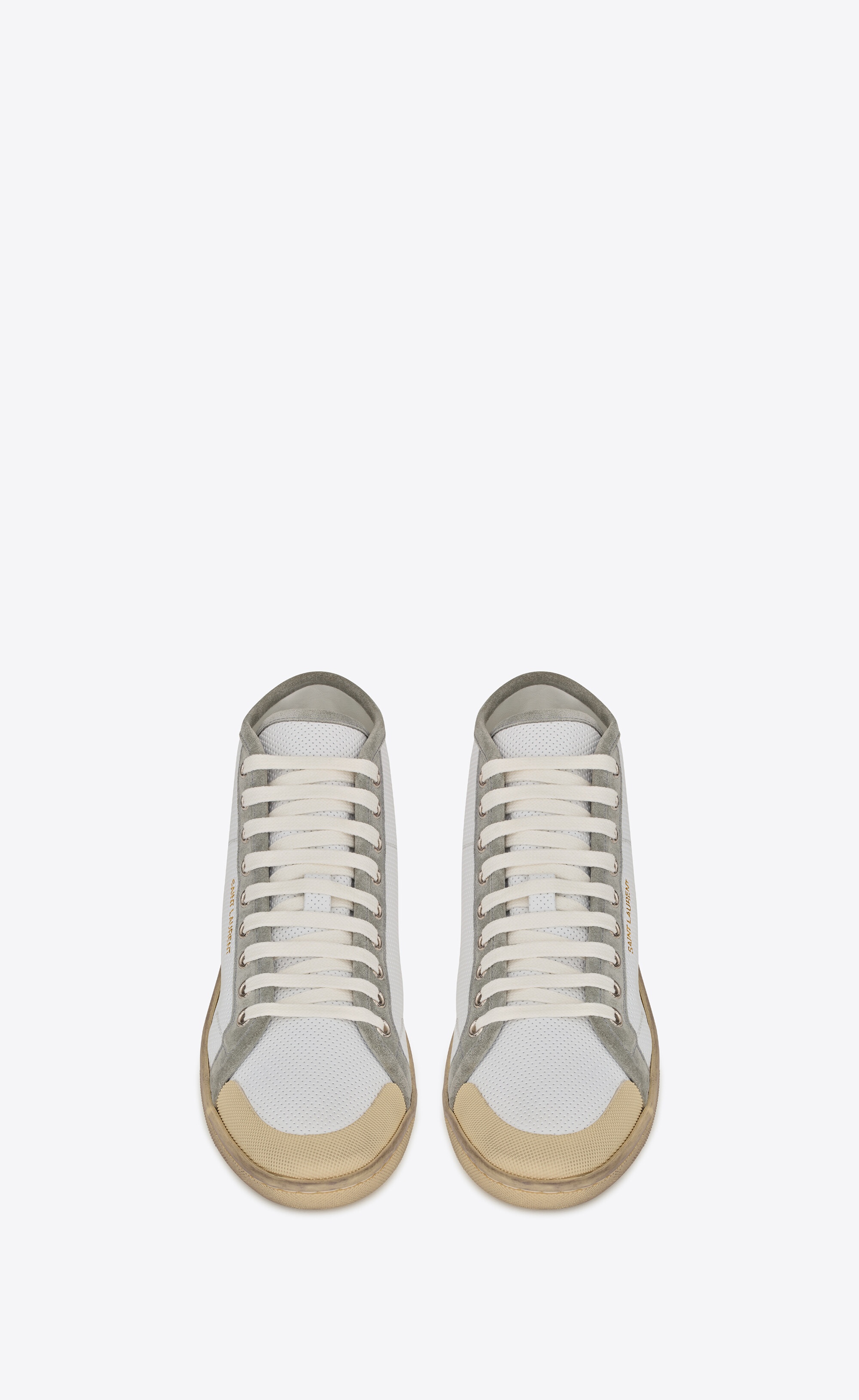 court classic sl/39 sneakers in leather and suede - 2