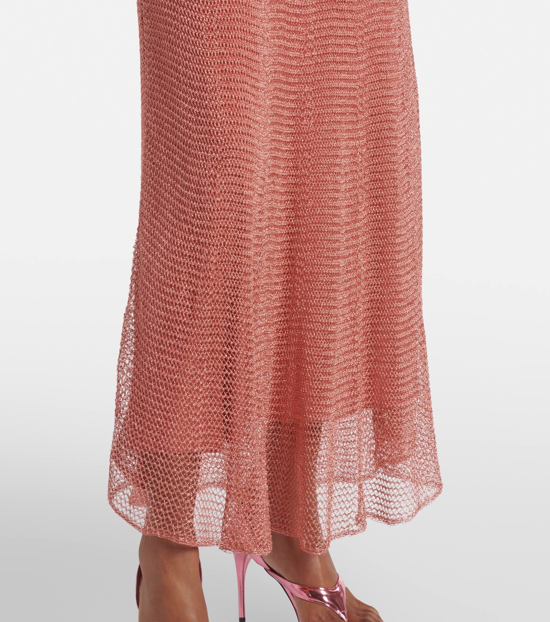 Sheer maxi dress - 6