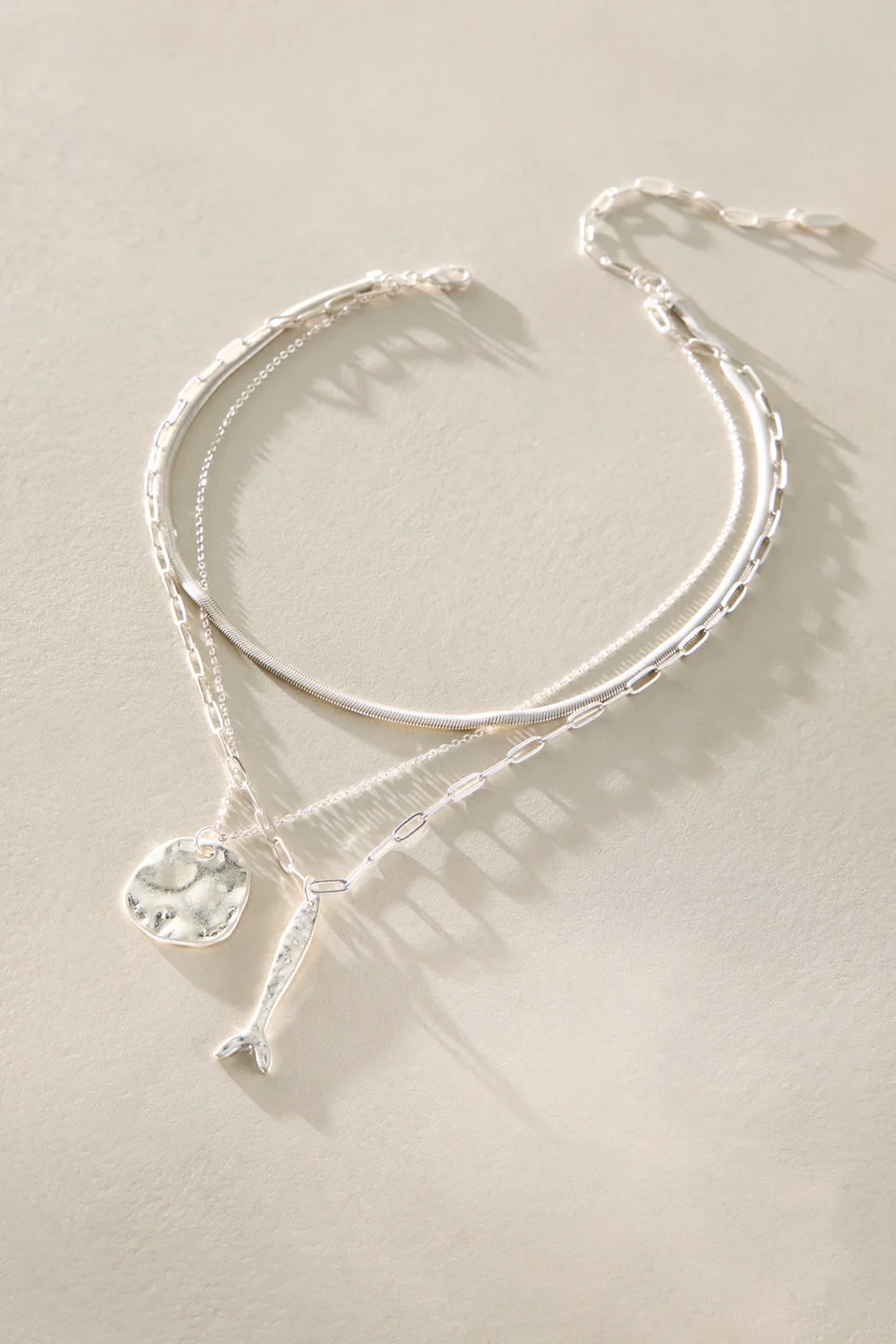 Oversized Coin Necklace - 1