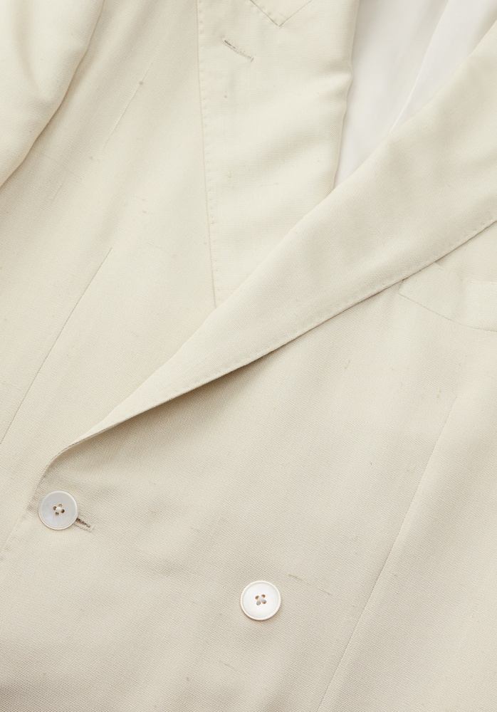 BLAZER 78 CREAM RAW SILK - 5