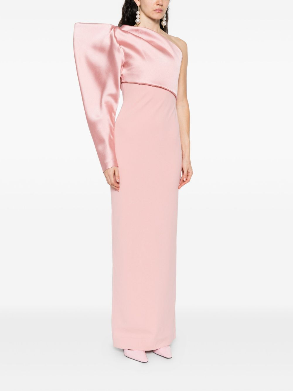 Tally panel-sleeve maxi dress - 3