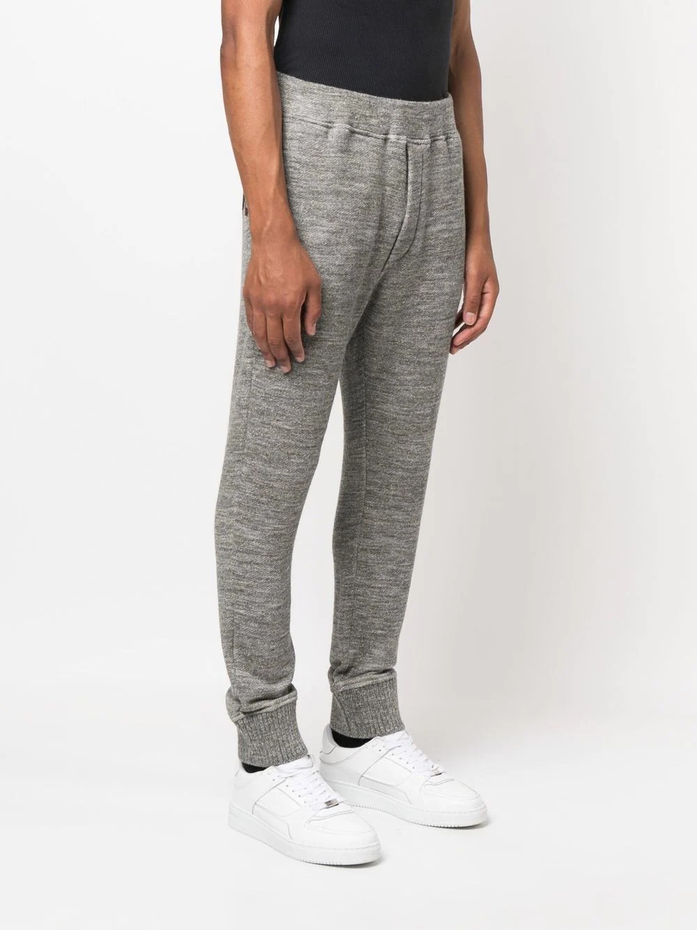 logo-print detail track pants - 3