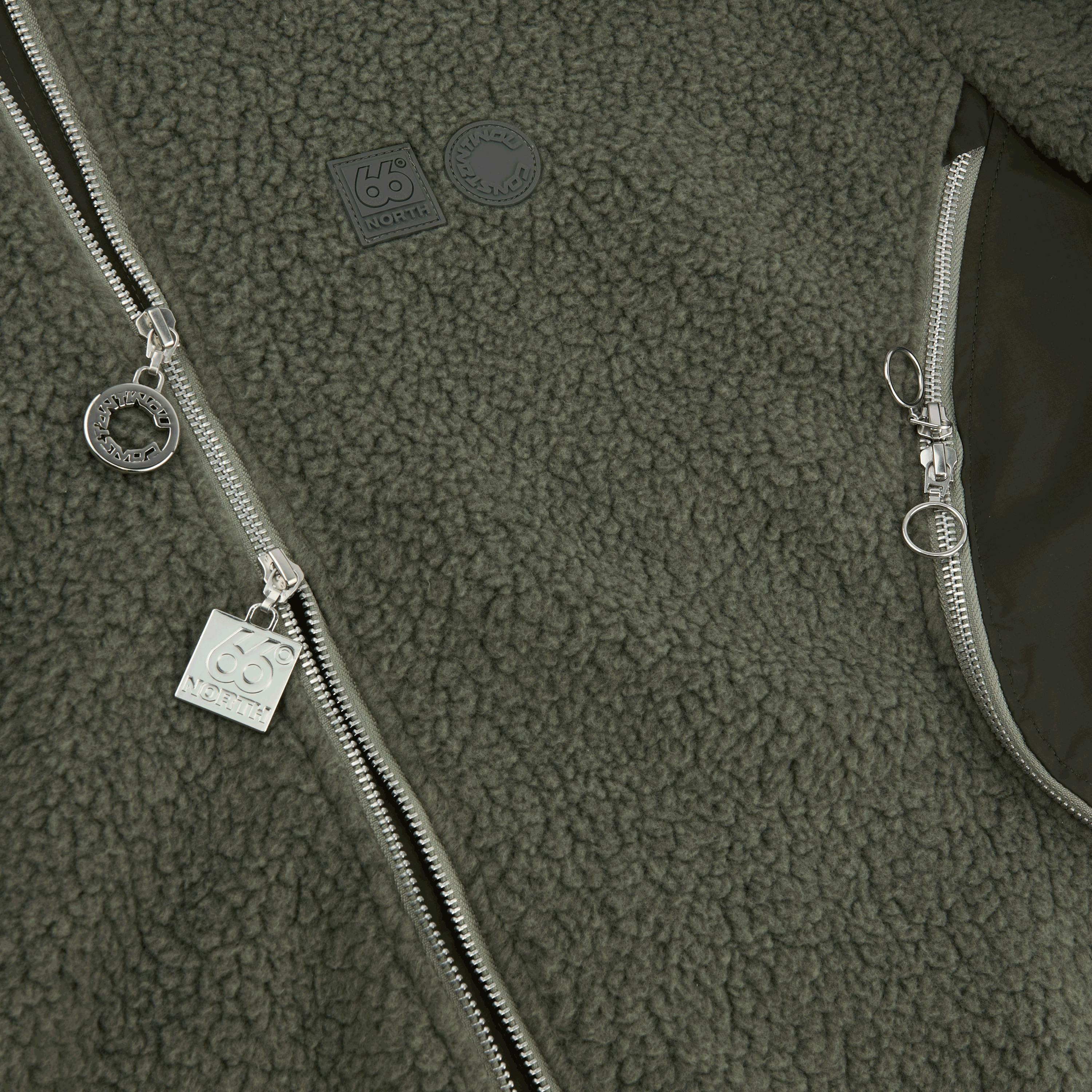 66°North x Charlie Constantinou Hybrid Shearling Jacket (Unisex) - 3