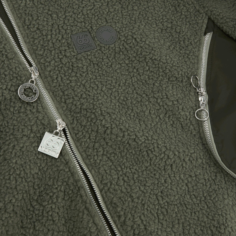 66°North x Charlie Constantinou Hybrid Shearling Jacket (Unisex) 3