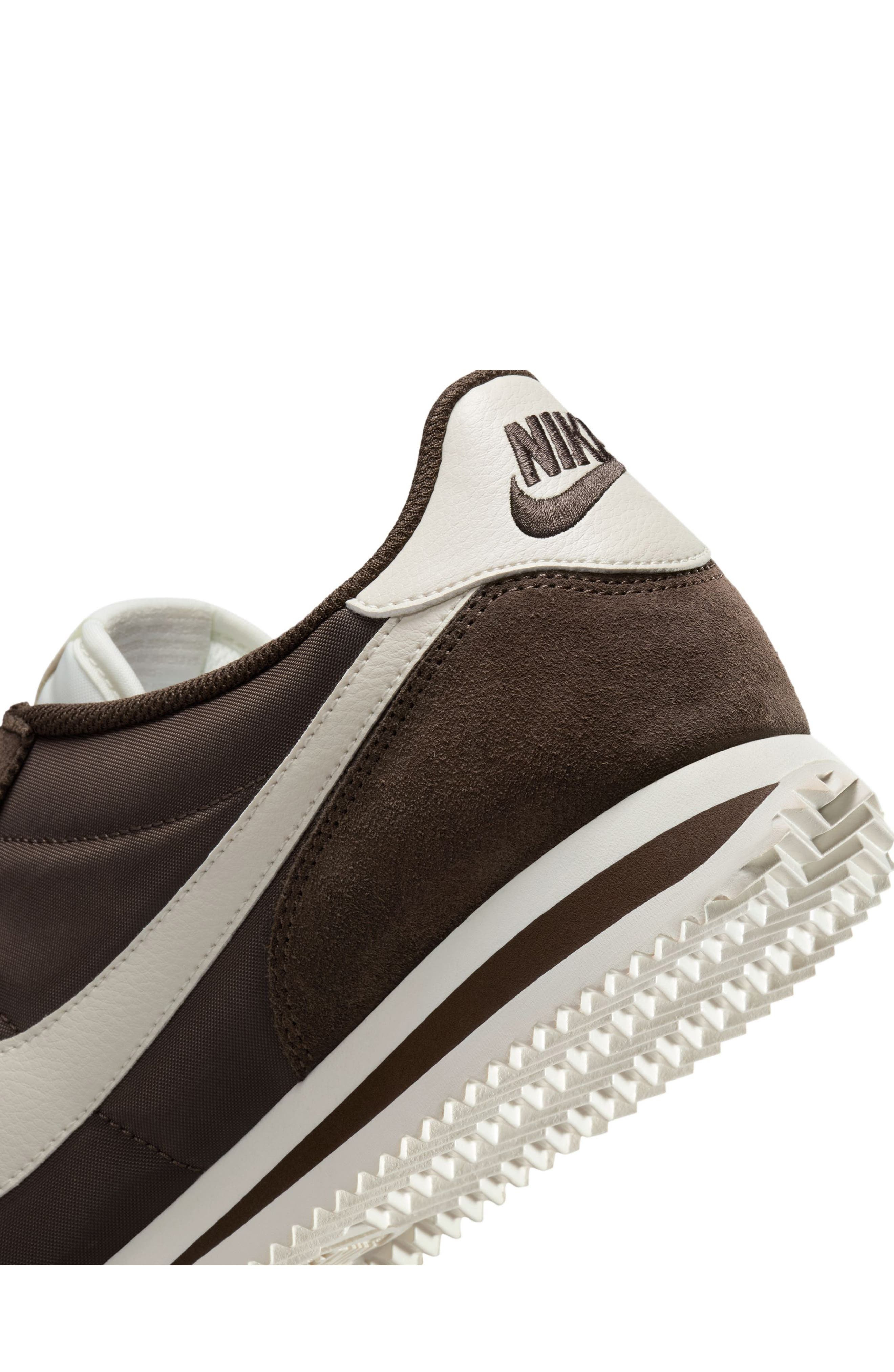 Nike Cortez TXT Sneaker in Baroque Brown/Sail at Nordstrom - 7