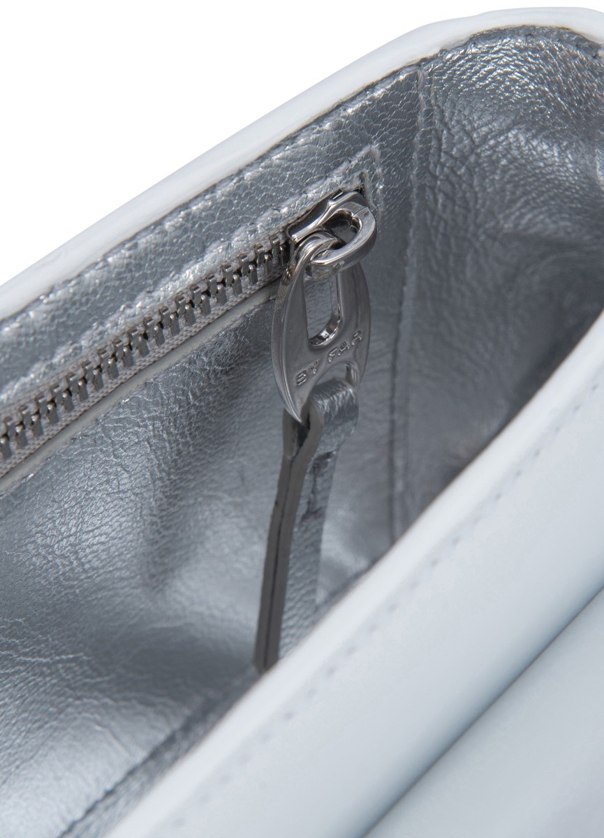 Tilda Pochette Semi Patent Leather Shoulder Bag - 7
