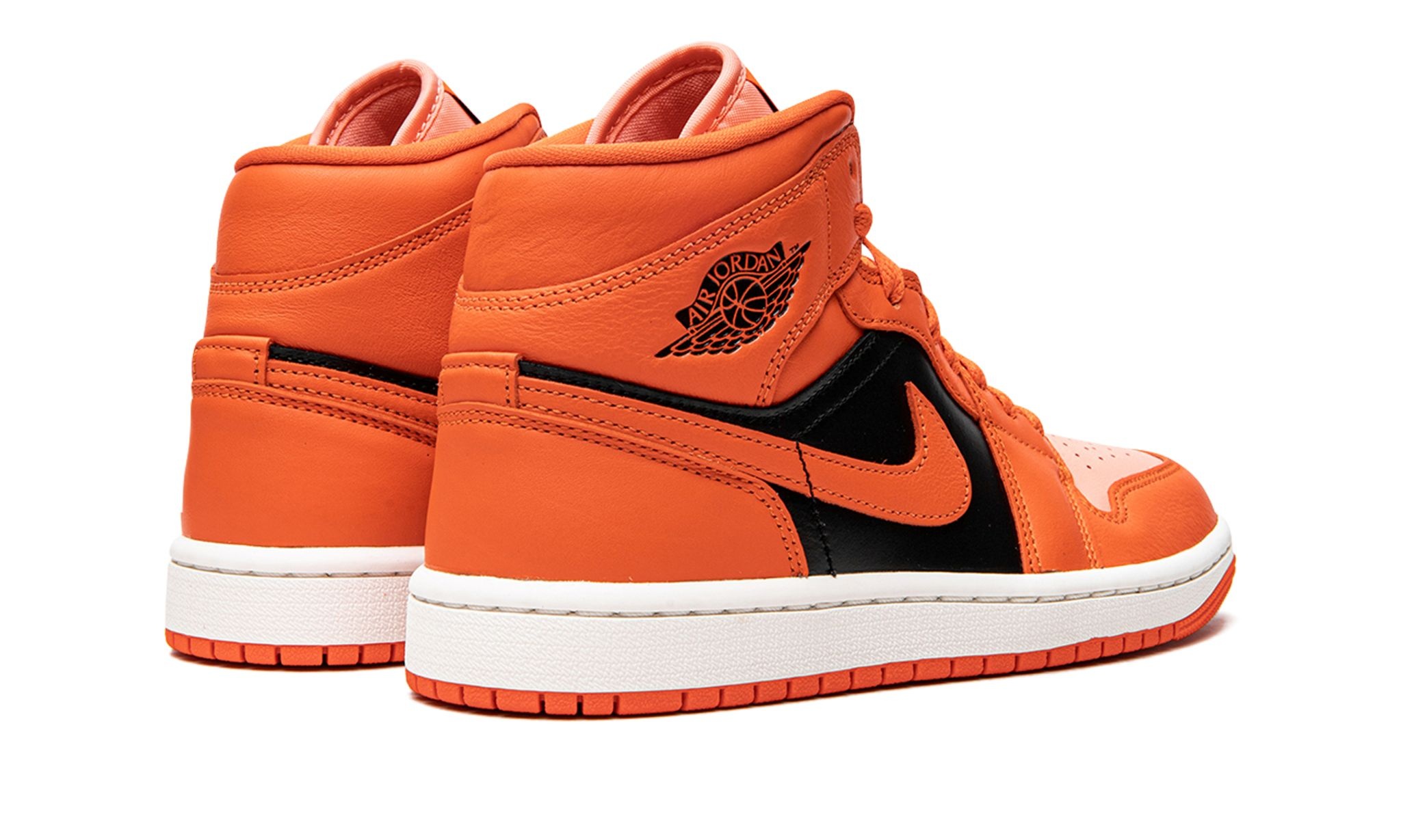 WMNS Air Jordan 1 MID SE "Orange / Black" - 3