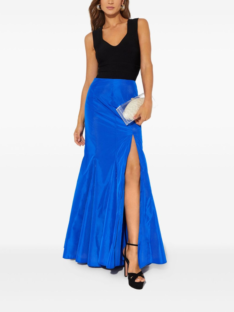 Cult Gaia Jori slit flared maxi skirt outlook