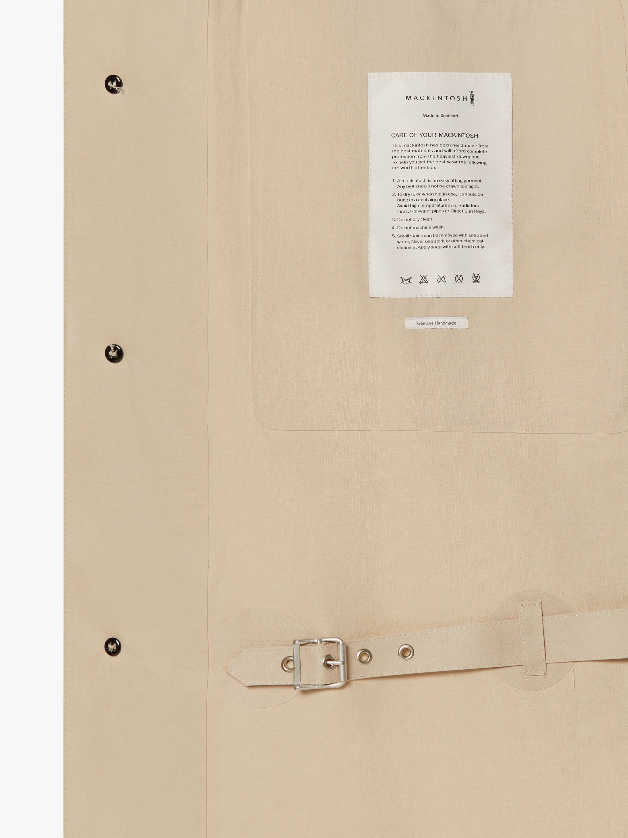 MAISON MARGIELA PUTTY BONDED COTTON OVERSIZED ICONIC COAT - 6